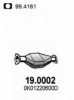 ASSO 19.0002 Catalytic Converter